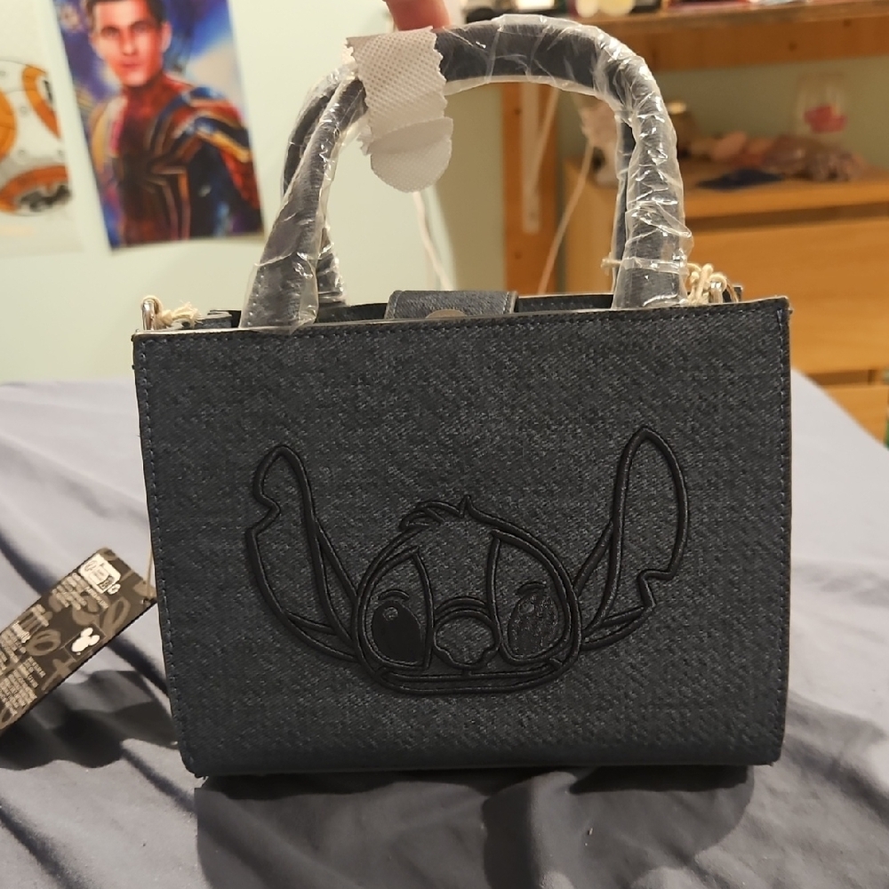 Stitch Denim Handbag